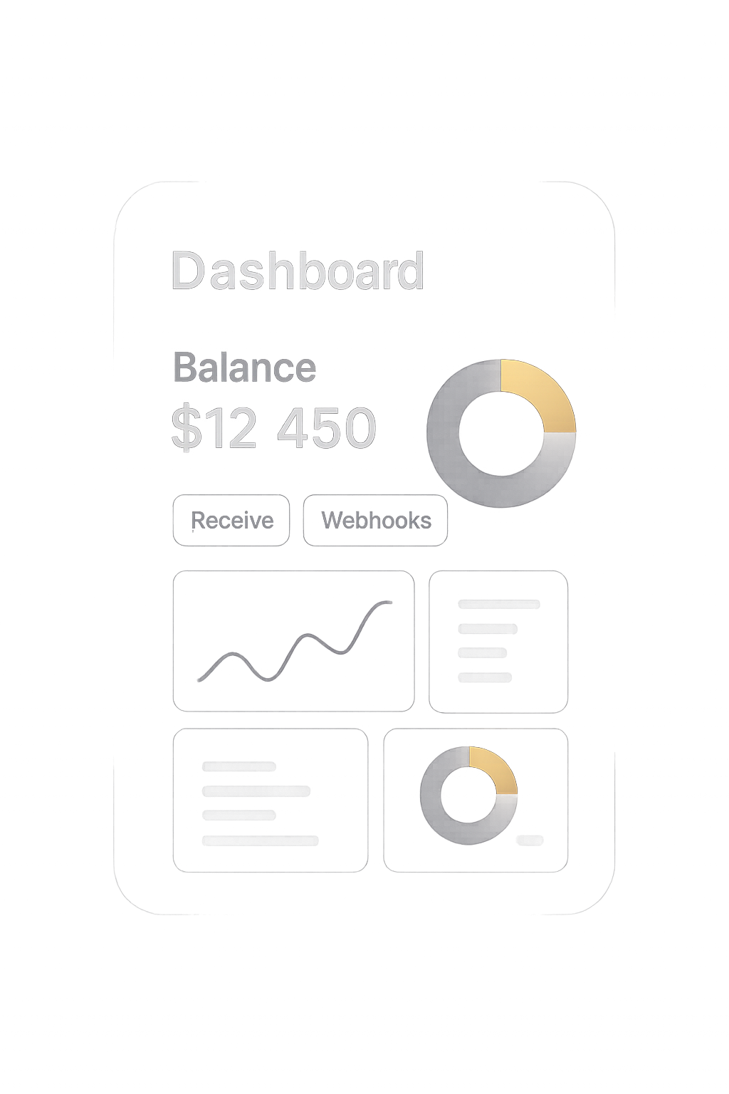 LeCryptio dashboard